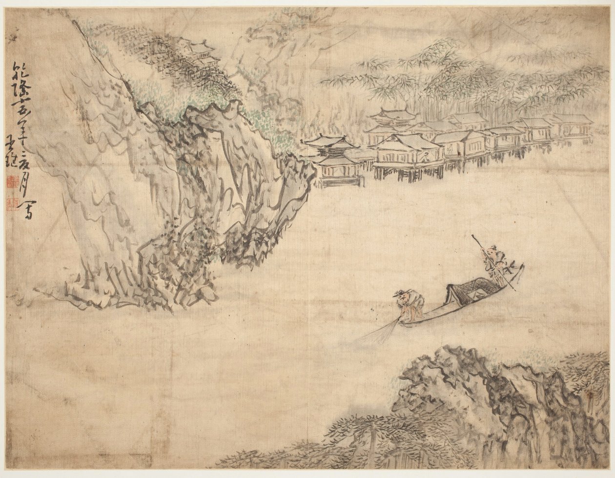 风景与人物风景 作者 黄申