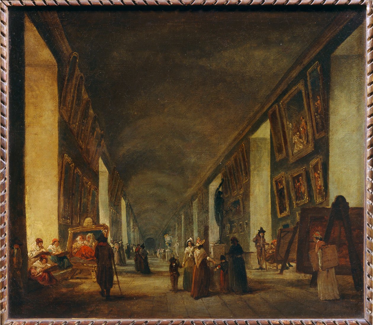 La Grande Galerie - 大画廊 ... 作者 罗伯特·休伯特（圈子）