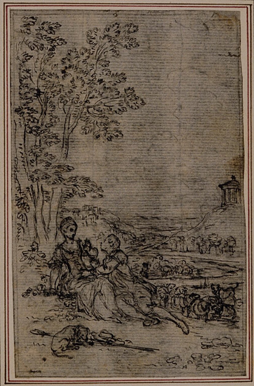 Fontanelle (attr.) 的《Les Amours de Mirtil》中的小插曲研究，第一节 作者 休伯特·弗朗索瓦·格雷夫洛