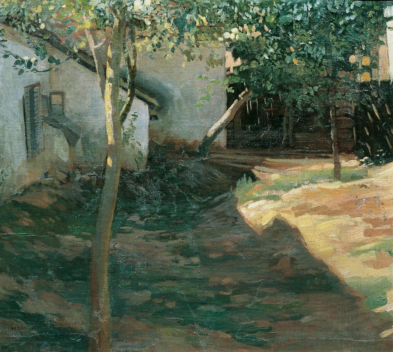 李子园里（瓦尔德维特尔） 作者 休伯特兰达