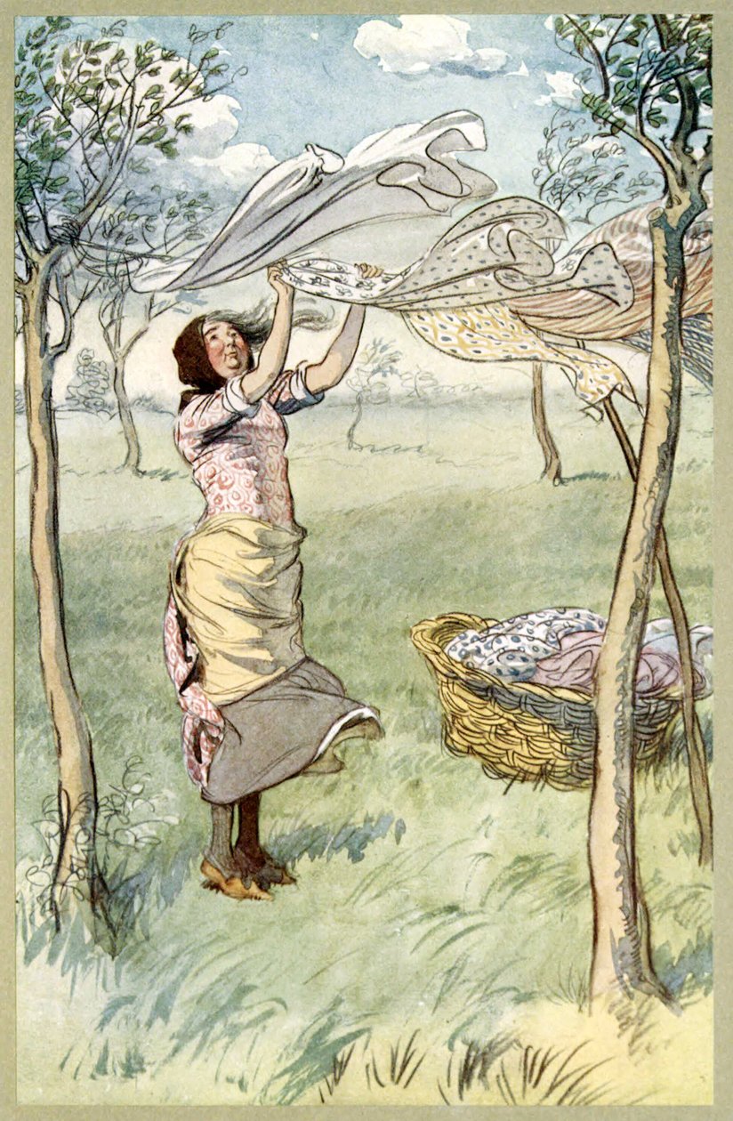 我洗了，拧干..自己做这一切，来自温莎的快乐妻子，酒吧。 1910 作者 休·汤姆森