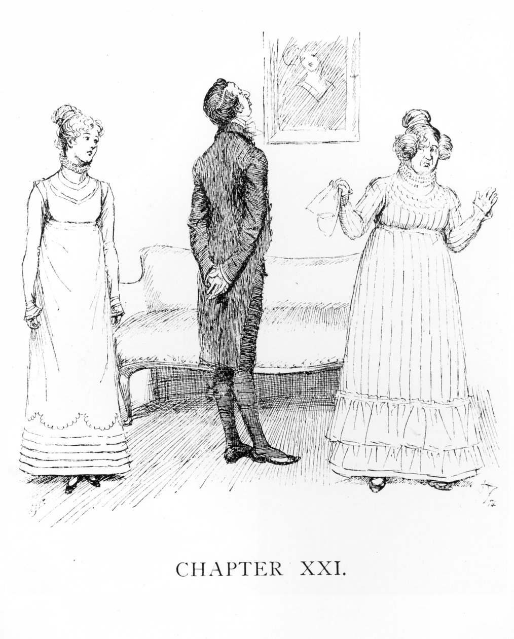 Jane Austen的“傲慢与偏见”中的场景（1775-1817） 作者 休·汤姆森
