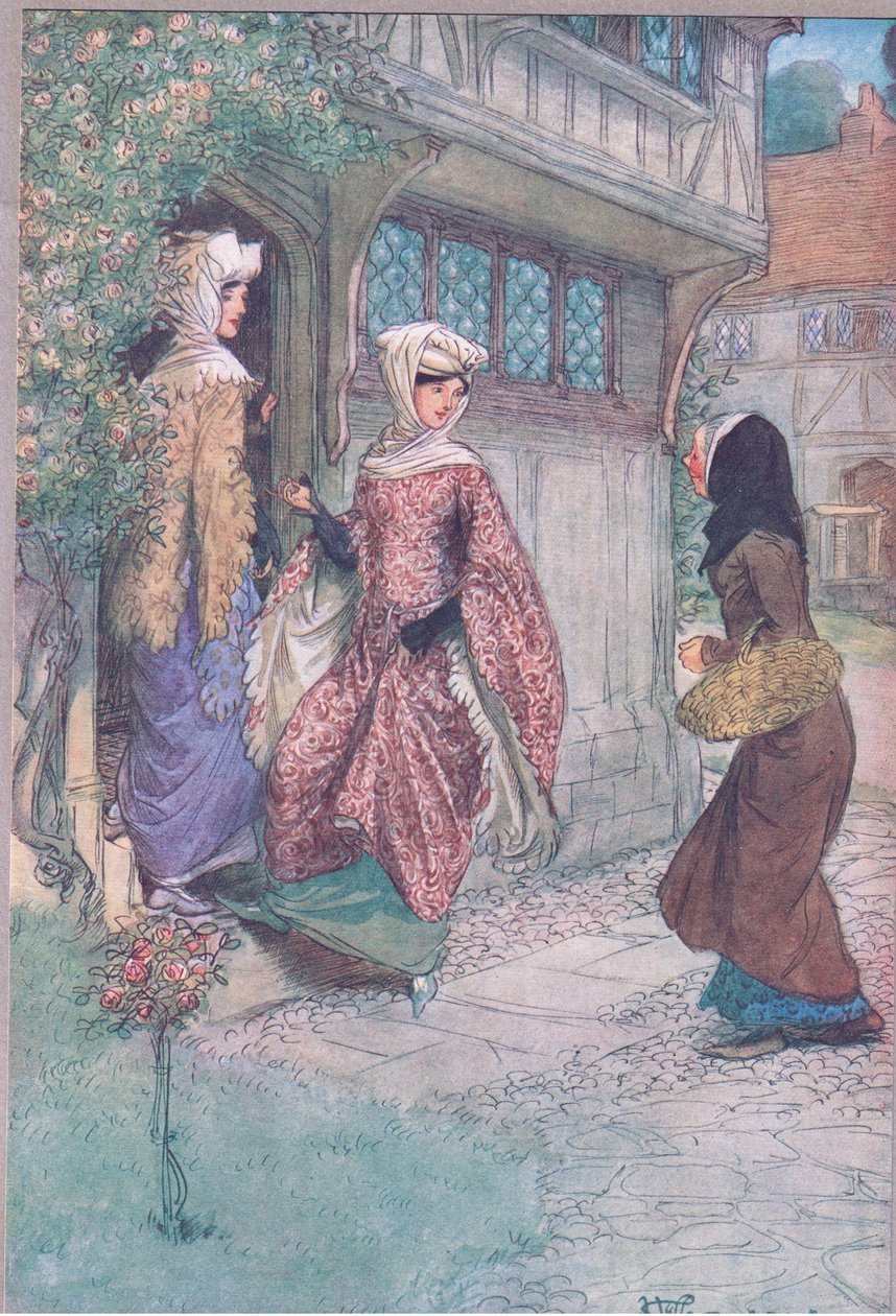 和我们一起去看看1910年温莎的风流娘儿们的插图 作者 休·汤姆森