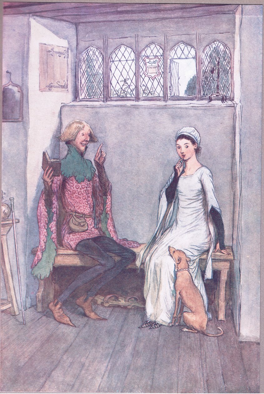 The book of riddles, illustration from 