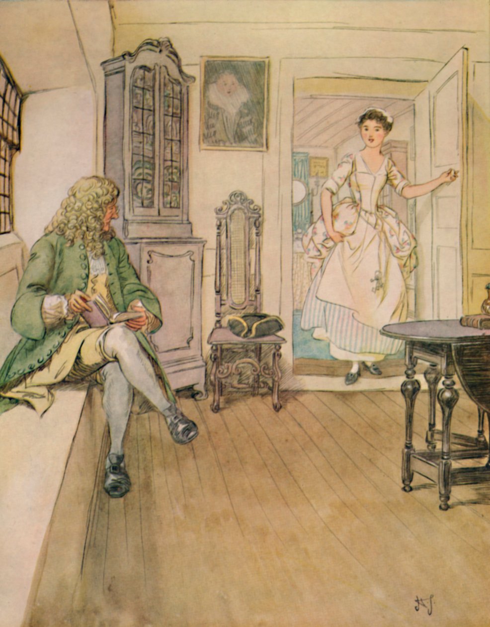 好吧，我的凯特（Kate），我看到你换衣服的时候，我向你求婚，1912年，1923年。 作者 休·汤姆森