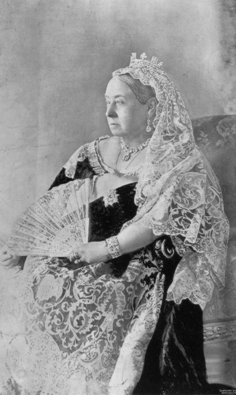 1894年，英国维多利亚女王。 作者 休斯和穆林斯