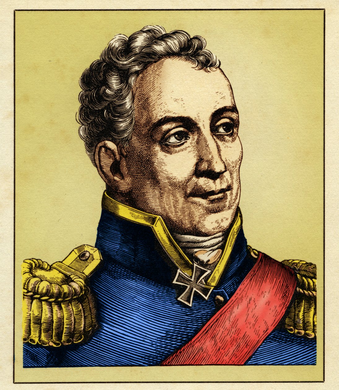 卡尔-奥古斯特-冯-哈登伯格亲王 (31 maggio 1750-26 novembre 1822) 作者 雨果·伯克纳