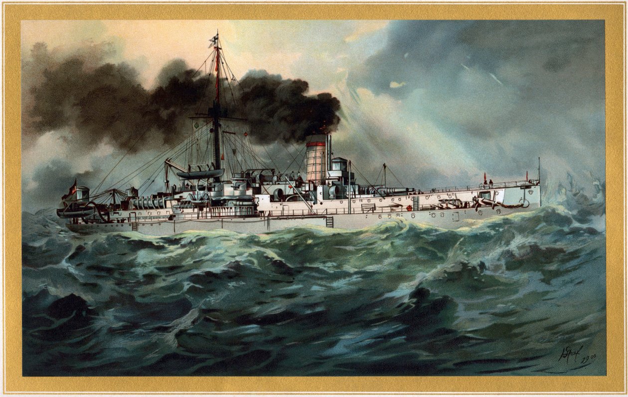 H.M. Liner Baden 作者 雨果·格拉夫（Hugo Graf）