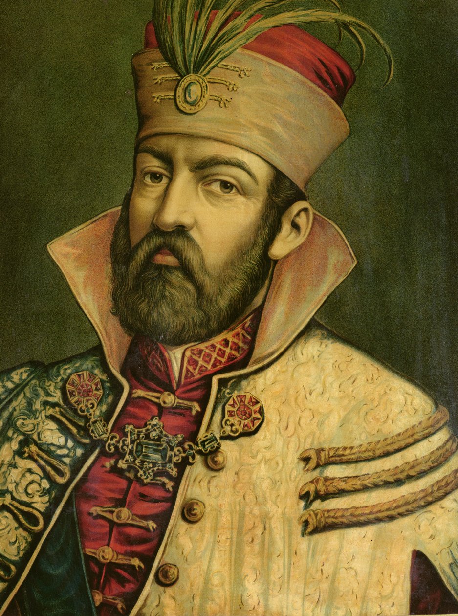 Miklos Zrinyi（1508-66），克罗地亚禁令（1542-56） 作者 匈牙利学校