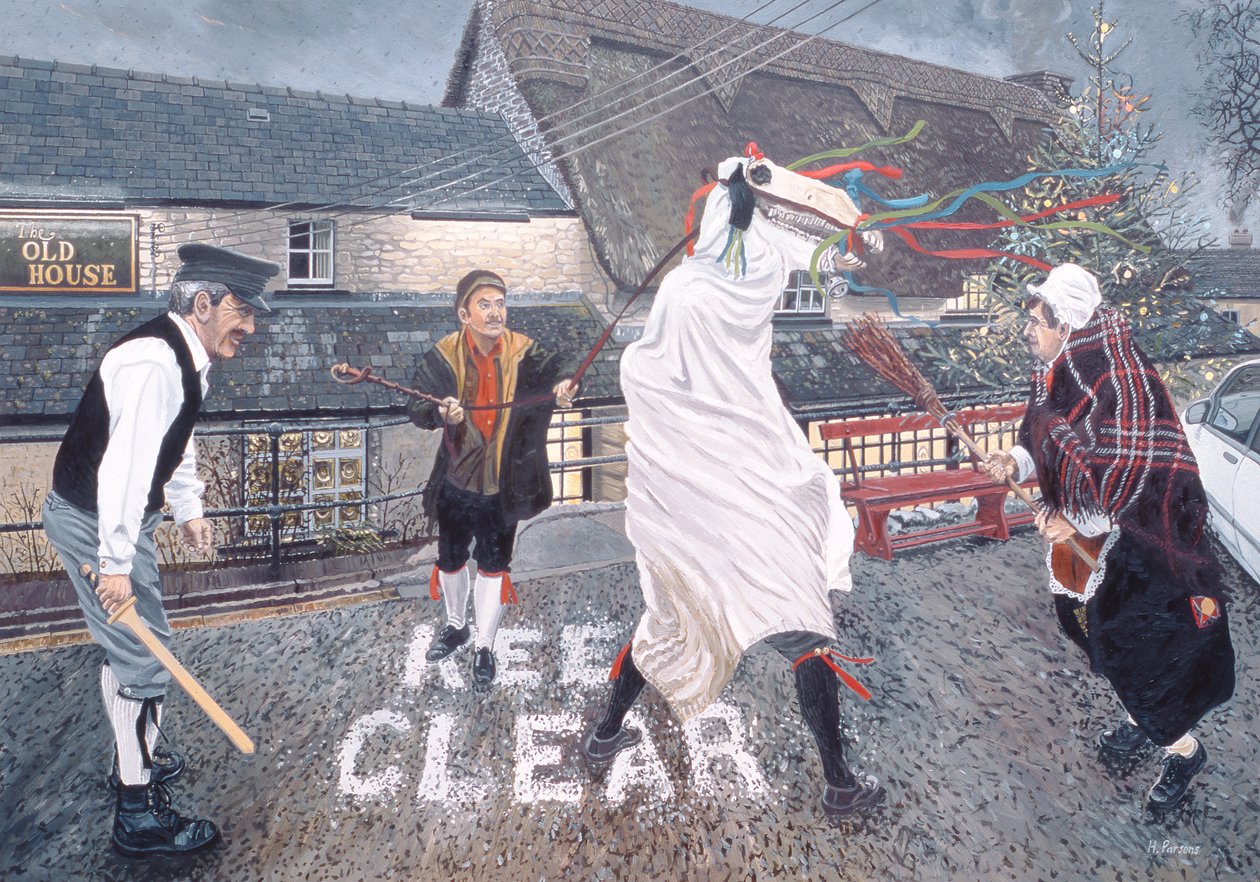 1996年，Marie Llwyd到Llangynwyd 作者 休·帕森斯
