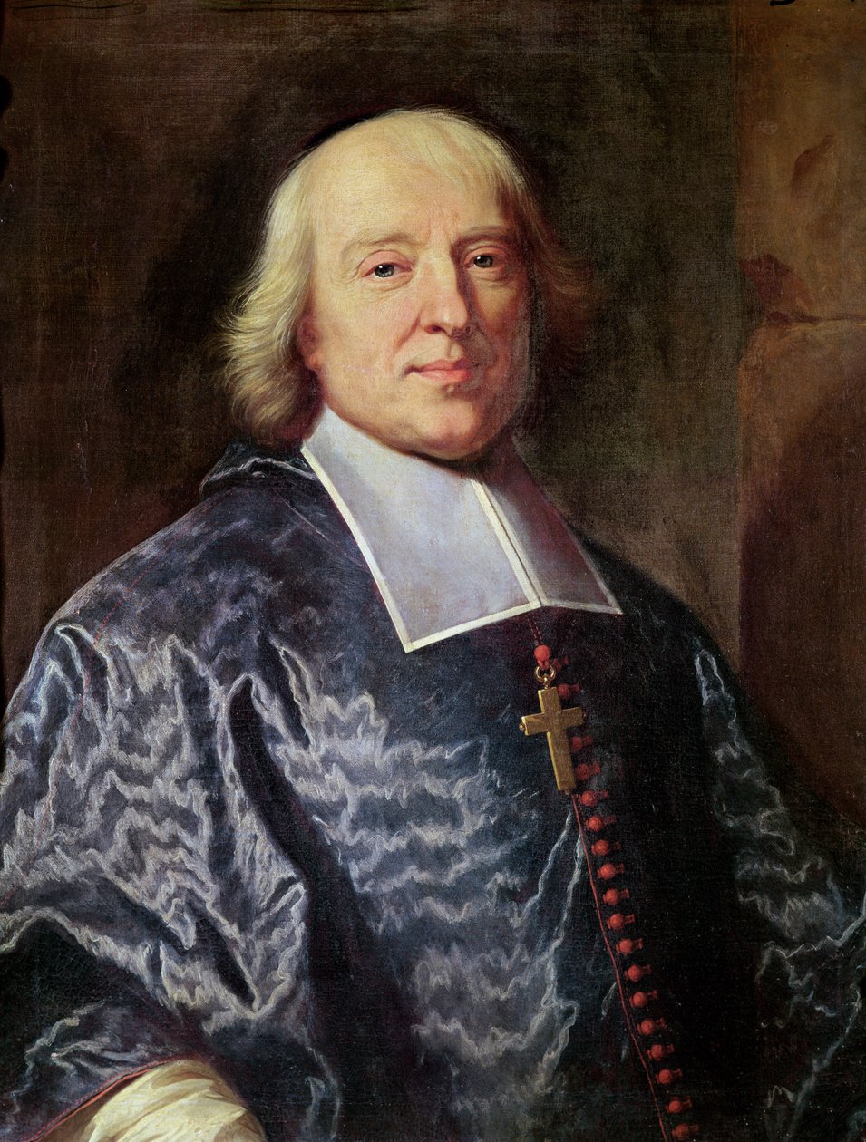 Jacques Benigne Bossuet（1627-1704）1693的肖像 作者 风信子 Francois Rigaud