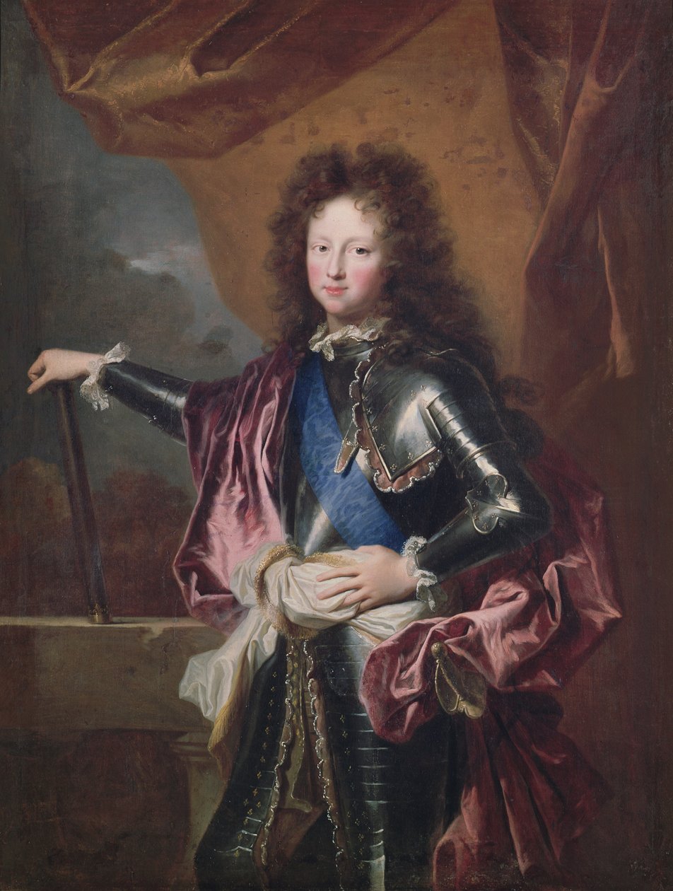 菲利普二世的肖像（1674-1723）沙特尔公爵作为一个男孩 作者 风信子 Francois Rigaud