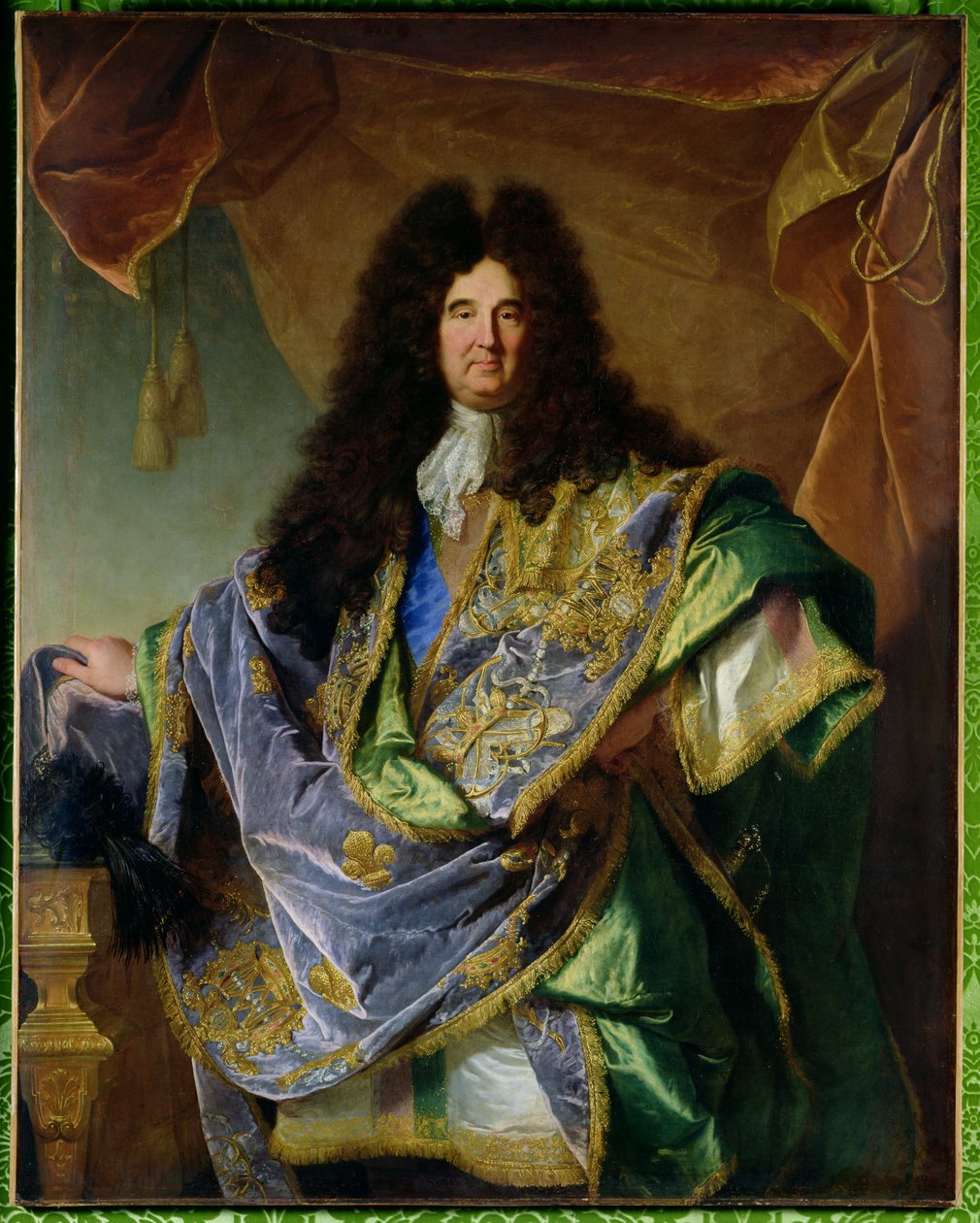 Philippe de Courcillon（1638-1720）肖像，Dangeau侯爵，1702年 作者 风信子 Francois Rigaud