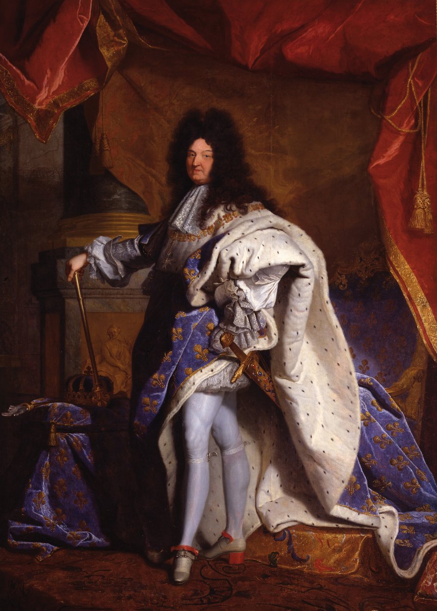 路易十四，法国国王（1638-1715） 作者 风信子 Francois Rigaud