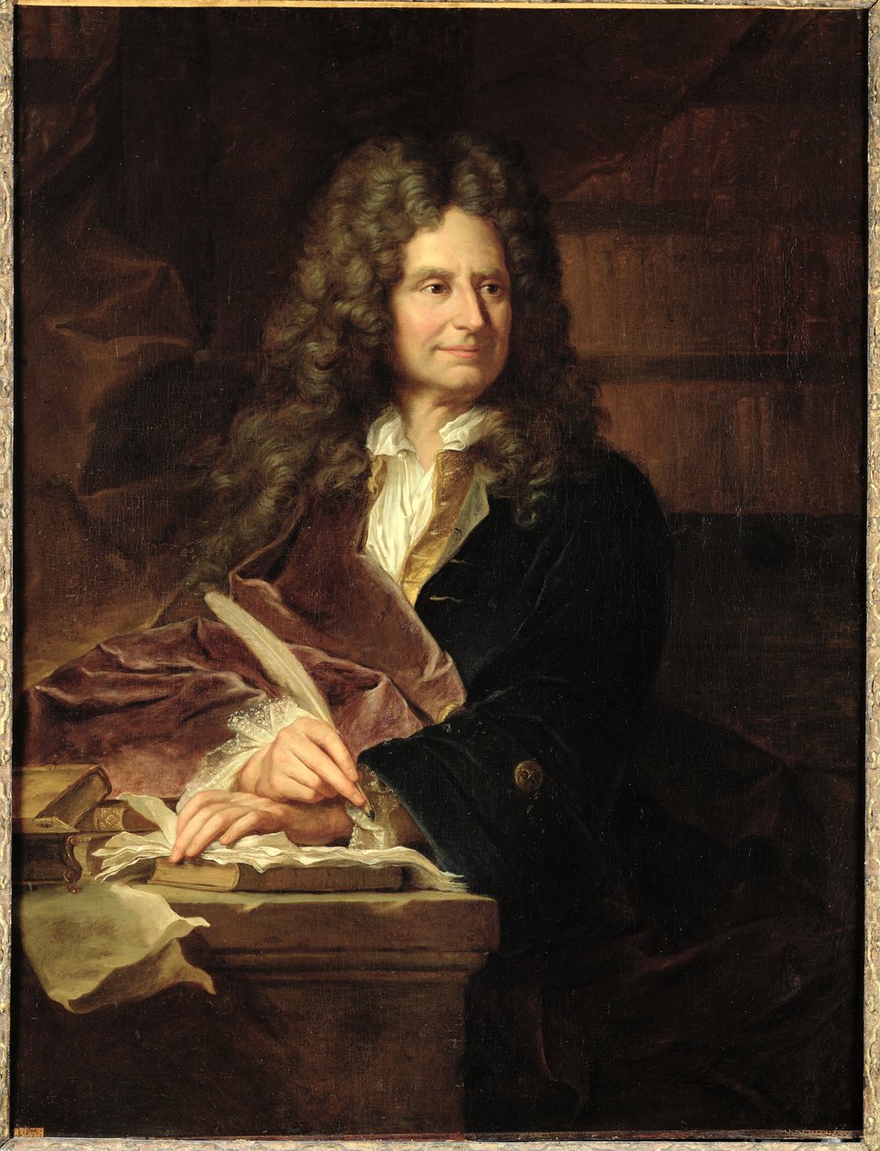 尼古拉斯·博伊奥（1636-1711）在1704年之后 作者 风信子 Francois Rigaud