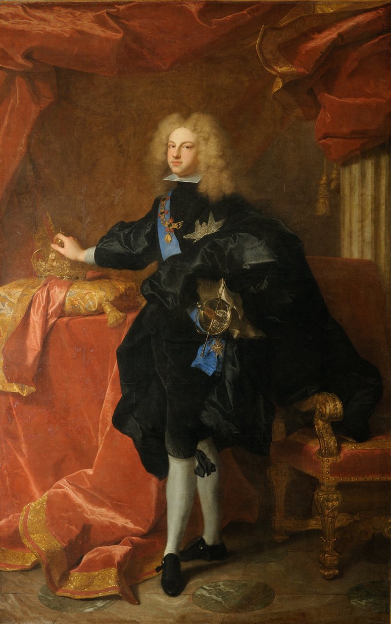 菲利普五世，西班牙国王（1683-1746） 作者 风信子 Francois Rigaud