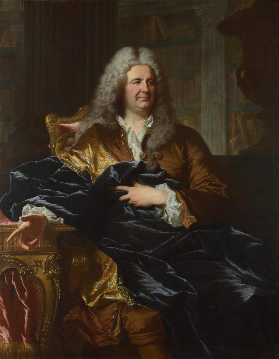 安托万·佩里斯（AntoinePâris）肖像，1724年 作者 风信子 Francois Rigaud
