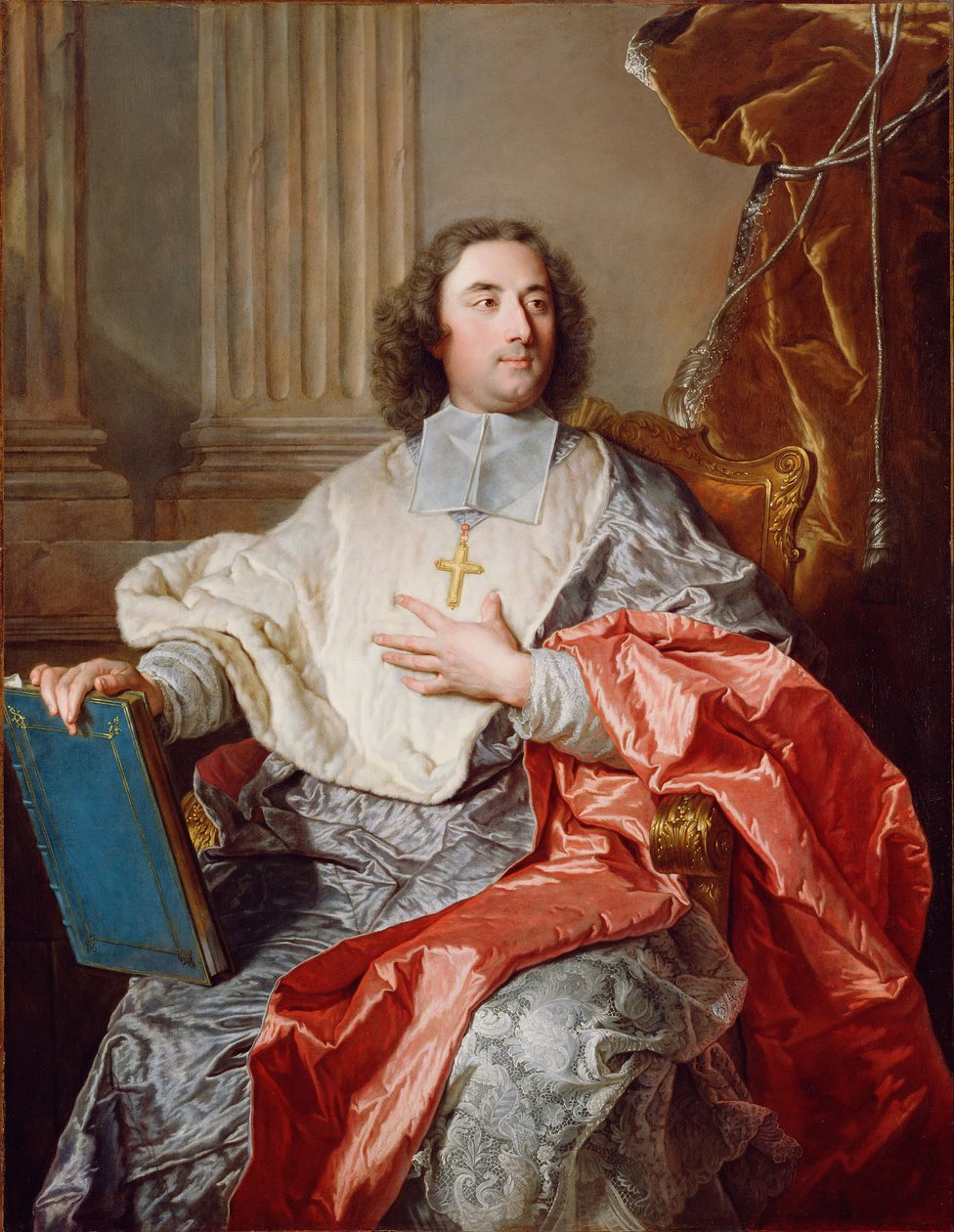 夏尔-德-圣阿尔宾，康布雷大主教 作者 Hyacinthe Rigaud