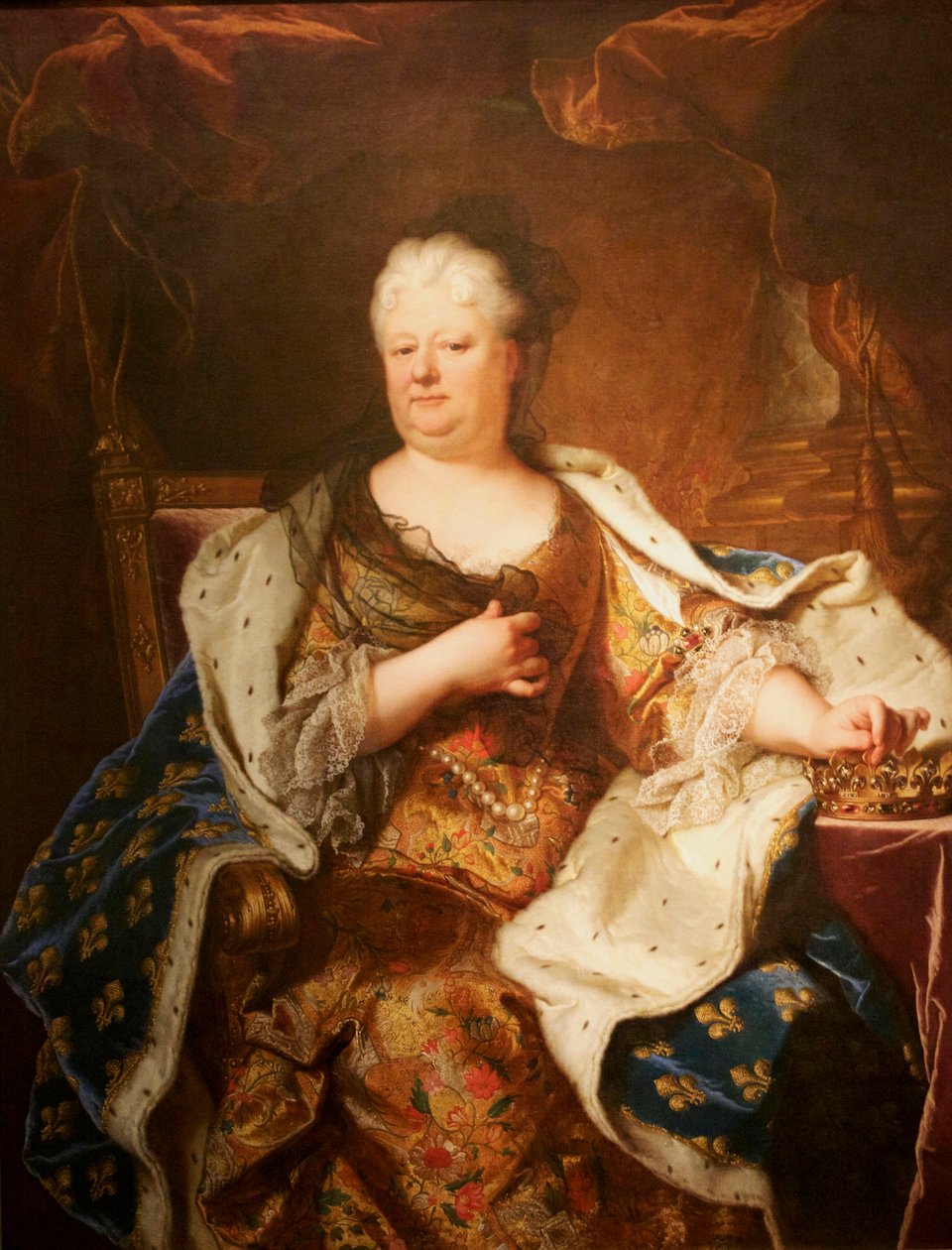 伊丽莎白-夏洛特，帕拉丁公主 作者 Hyacinthe Rigaud