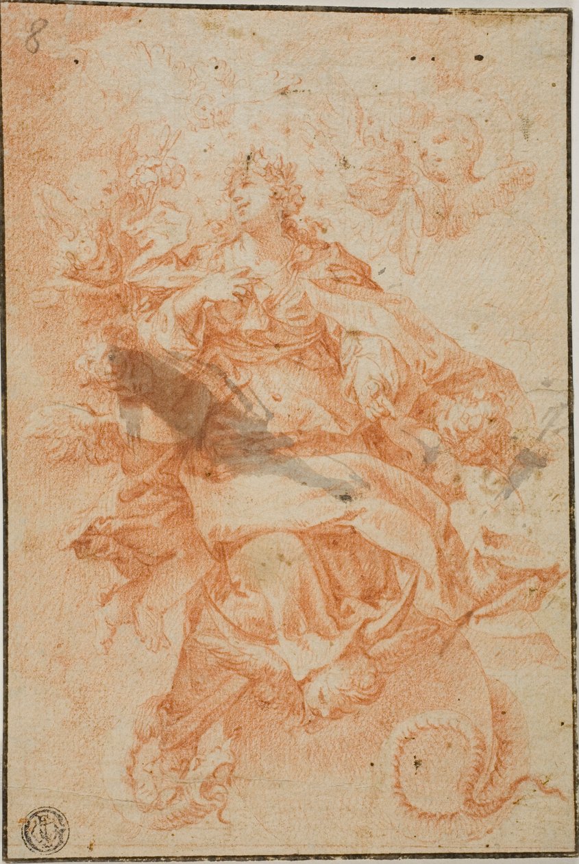 圣母无原罪观 作者 Hyacinthe Rigaud
