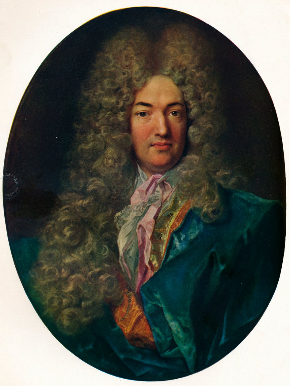 Calvet先生（1659-1743），创始人，美术学院，阿维尼翁，1922年 作者 风信子 Francois Rigaud