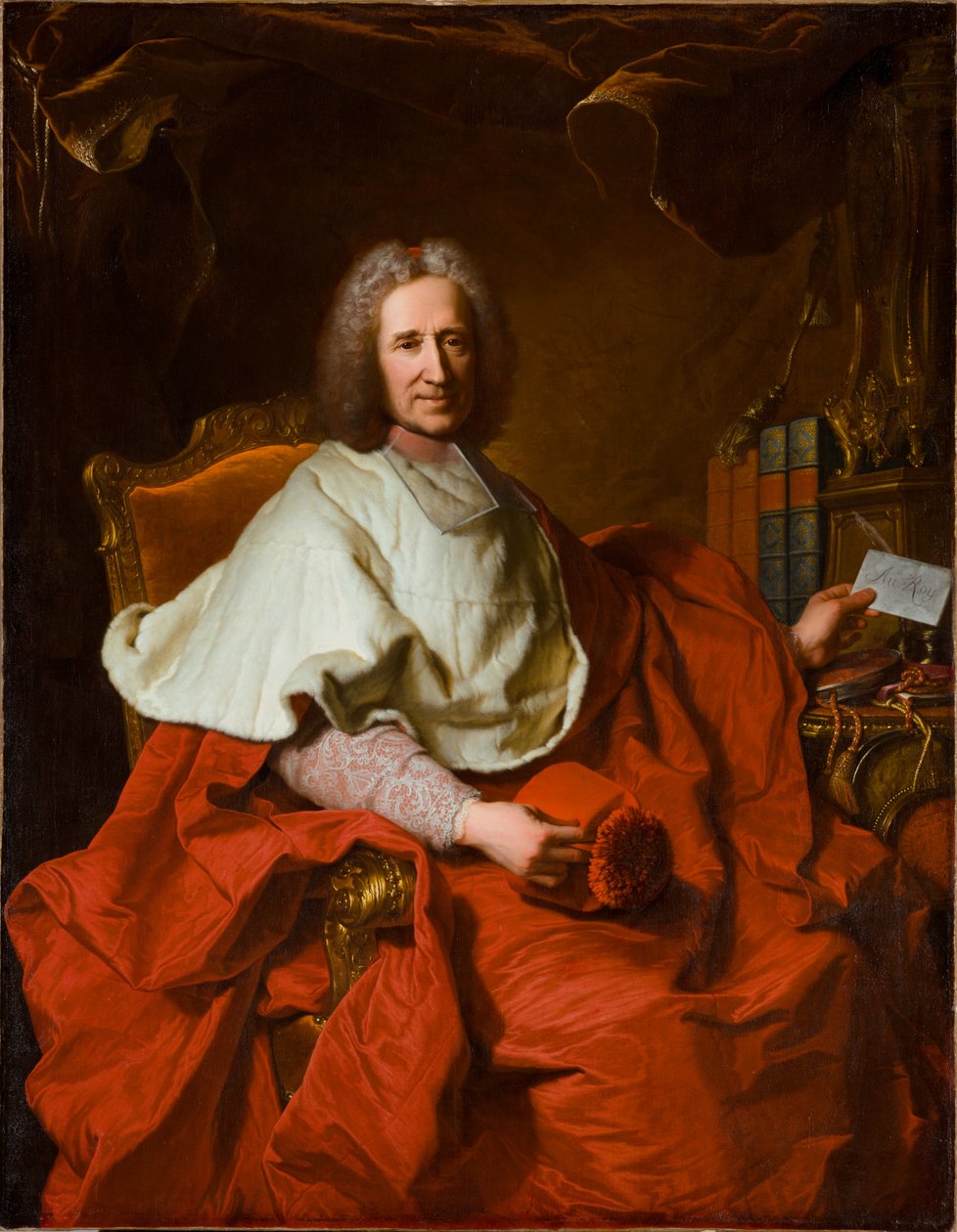 红衣主教纪尧姆·杜波依斯的肖像，1723年。 作者 风信子 Francois Rigaud