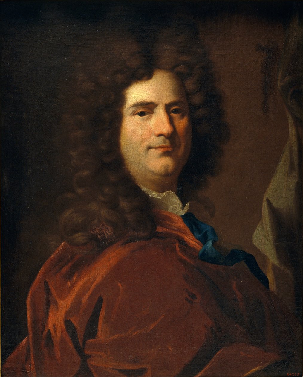 自画像（？） 作者 Hyacinthe Rigaud