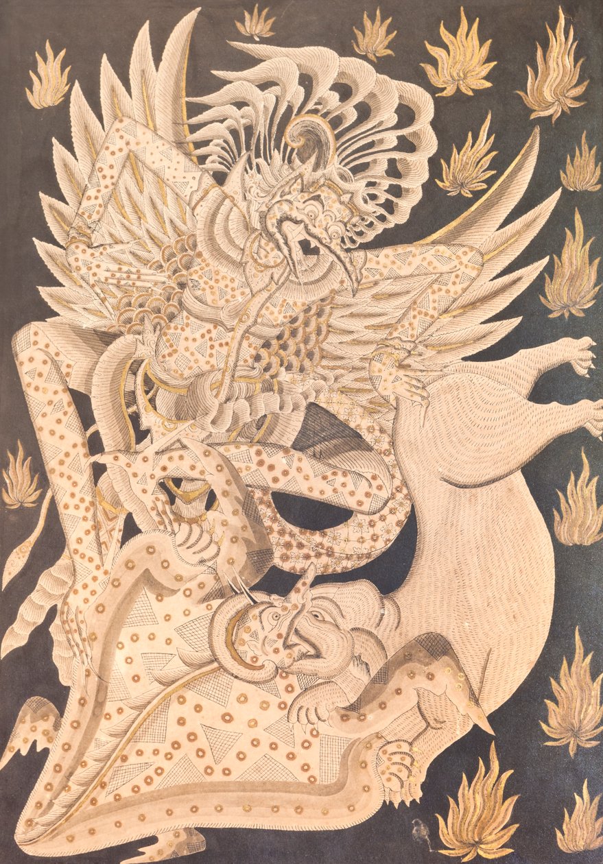迦楼罗鸟 作者 我做了 Geriya