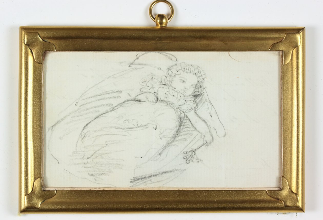 William John Arthur Charles James Cavendish Bentinck (pencil on paper) 作者 艾达·布朗·金奈德