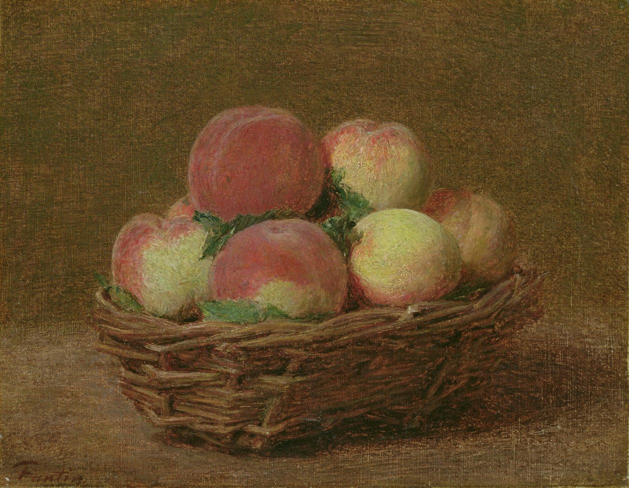 桃子，1894年 作者 伊格纳斯·亨利·让·范坦·拉图尔