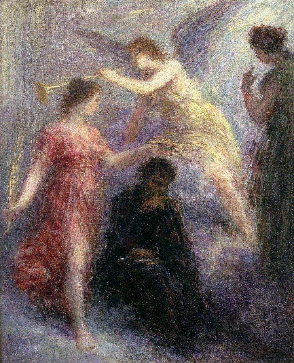 Apotheosis de Berlioz，19世纪 作者 伊格纳斯·亨利·让·范坦·拉图尔