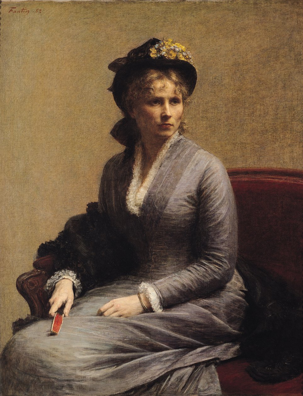 Charlotte Dubourg（1850-1921）1882 作者 伊格纳斯·亨利·让·范坦·拉图尔