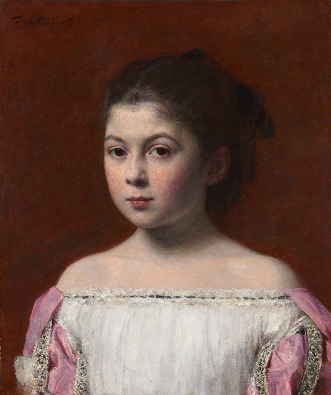 菲茨·詹姆斯（Fitz-James）的玛丽·约兰德（Marie-Yolande），1867年。 作者 伊格纳斯·亨利·让·范坦·拉图尔