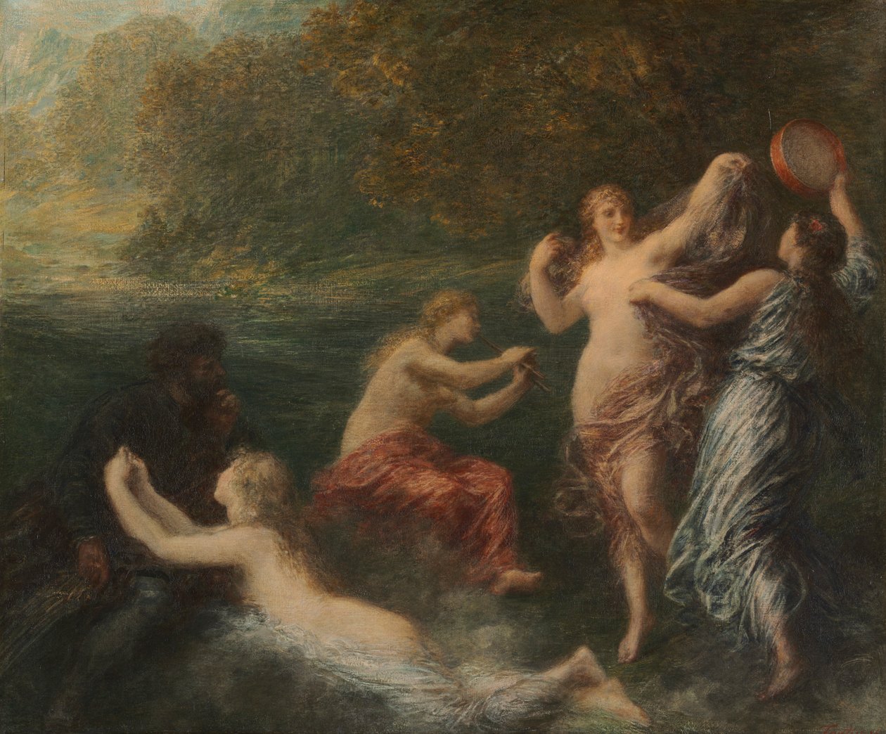 Tannhäuser，1886年。 作者 伊格纳斯·亨利·让·范坦·拉图尔