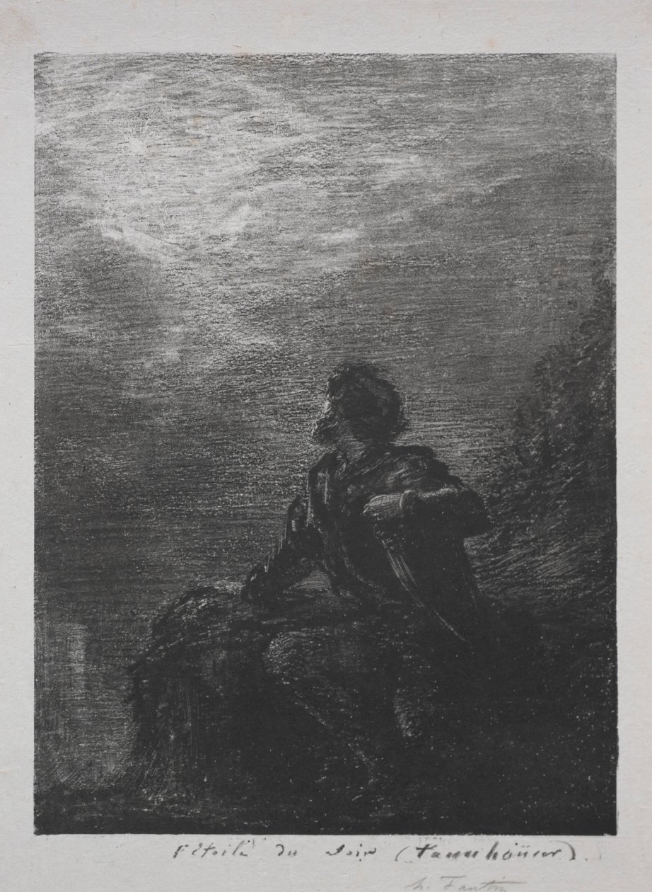 夜星，1877年。 作者 伊格纳斯·亨利·让·范坦·拉图尔
