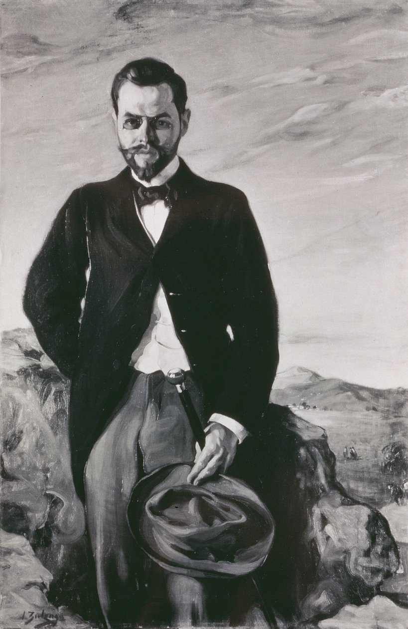 Ivan Shchukin（1886-1975）c.1904 作者 伊格纳西奥·祖洛加（Ignacio Zuloaga y Zabaleta）