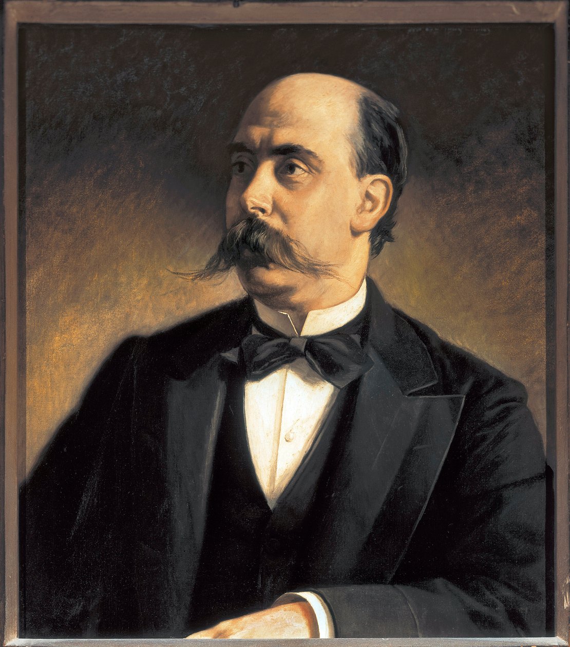 埃米利奥·卡斯特拉 (Emilio Castelar) 的肖像 (1832-1899) 作者 伊格纳西奥·苏亚雷斯·拉诺斯（Ignacio Suarez Llanos）