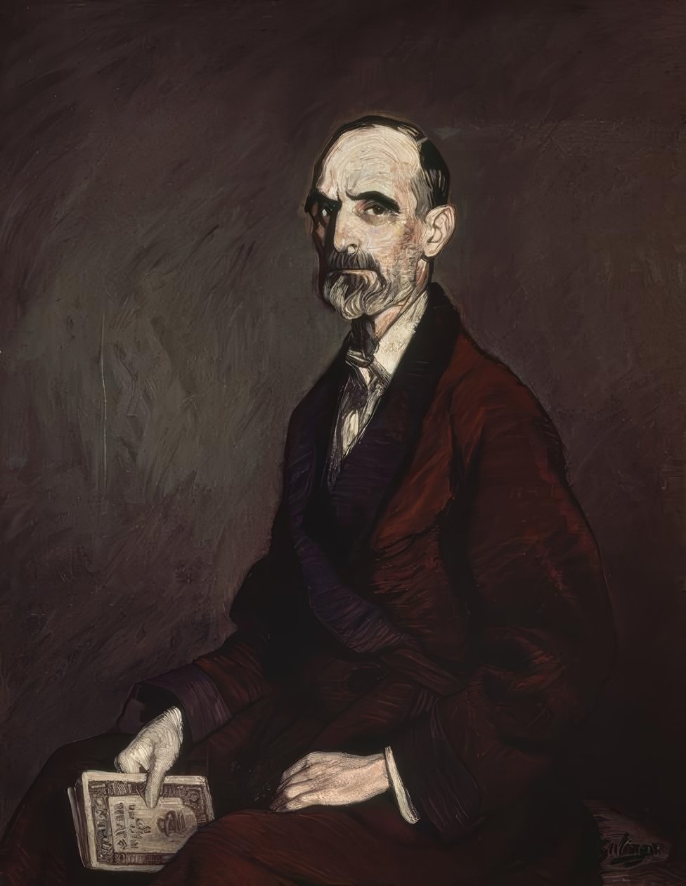 弗朗西斯科·坎博（1876–1947）西班牙经济学家和政治律师 作者 伊格纳西奥·祖洛加（Ignacio Zuloaga y Zabaleta）