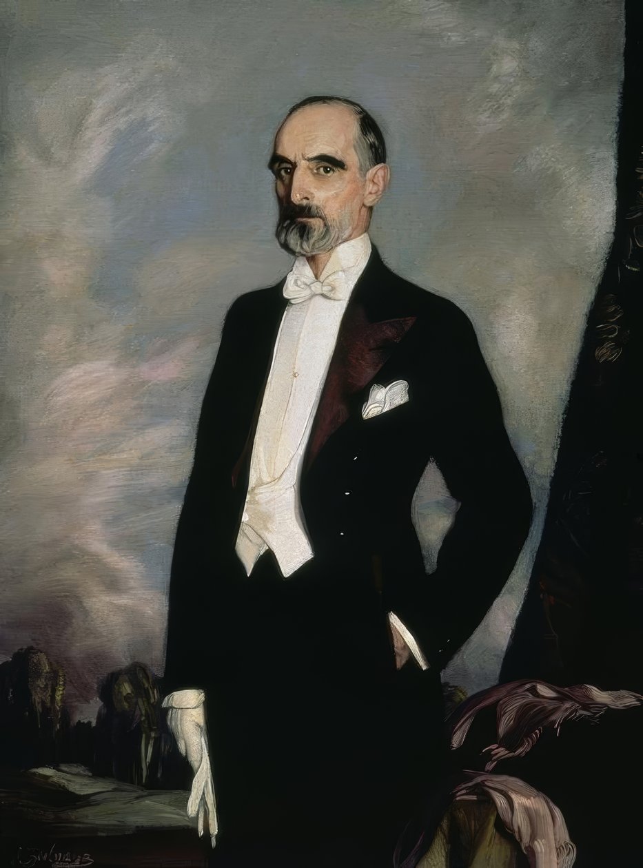 弗朗西斯科·坎博（1876–1947）西班牙经济学家和政治律师 作者 伊格纳西奥·祖洛加（Ignacio Zuloaga y Zabaleta）
