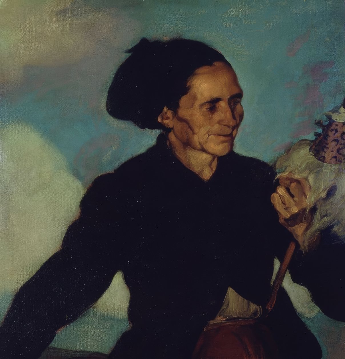 女装-1911-O - L-63X65 CM 作者 伊格纳西奥·祖洛加（Ignacio Zuloaga y Zabaleta）