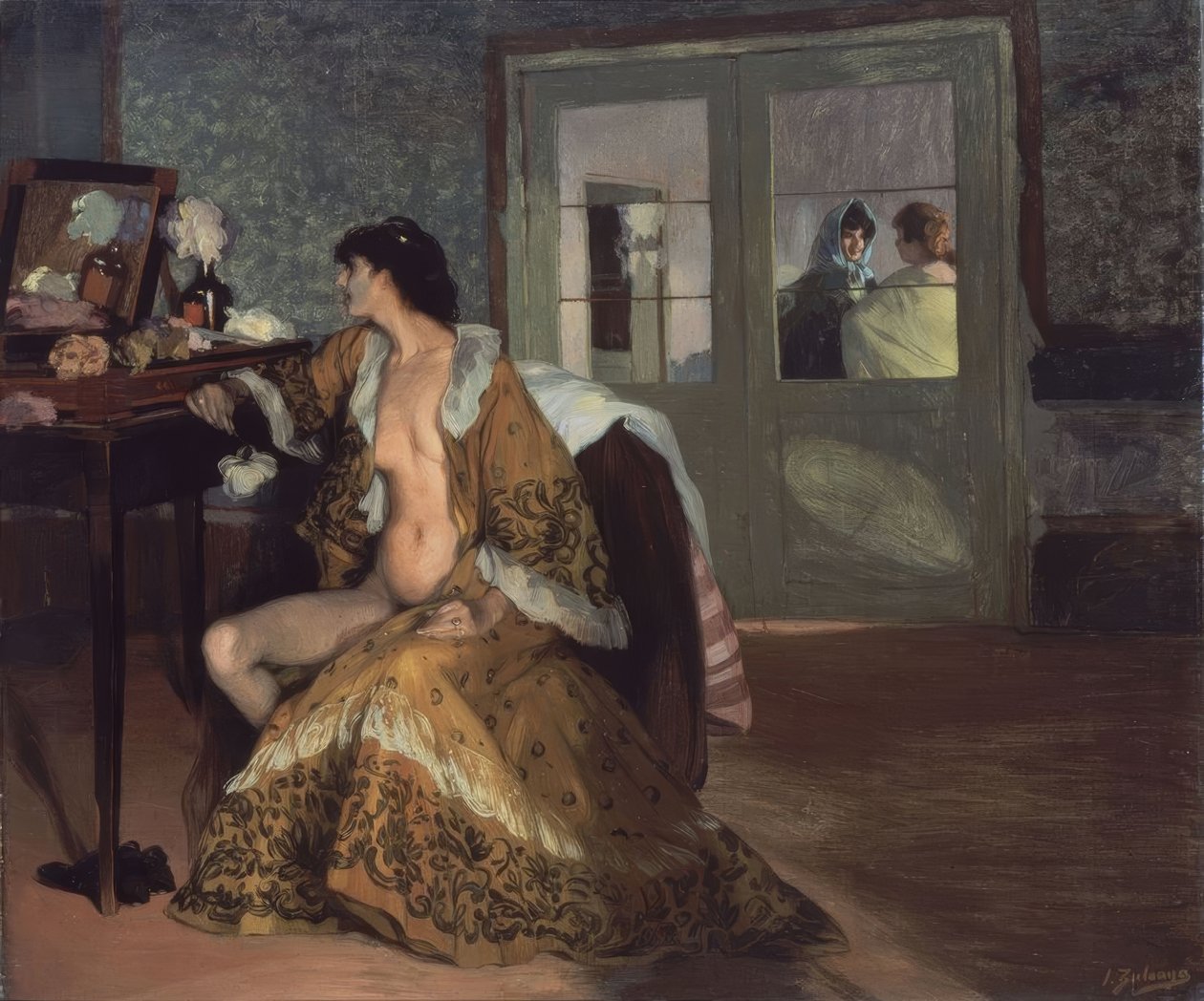 媒人，1906年，布面油画，151×180厘米，DO00001 作者 伊格纳西奥·祖洛加（Ignacio Zuloaga y Zabaleta）
