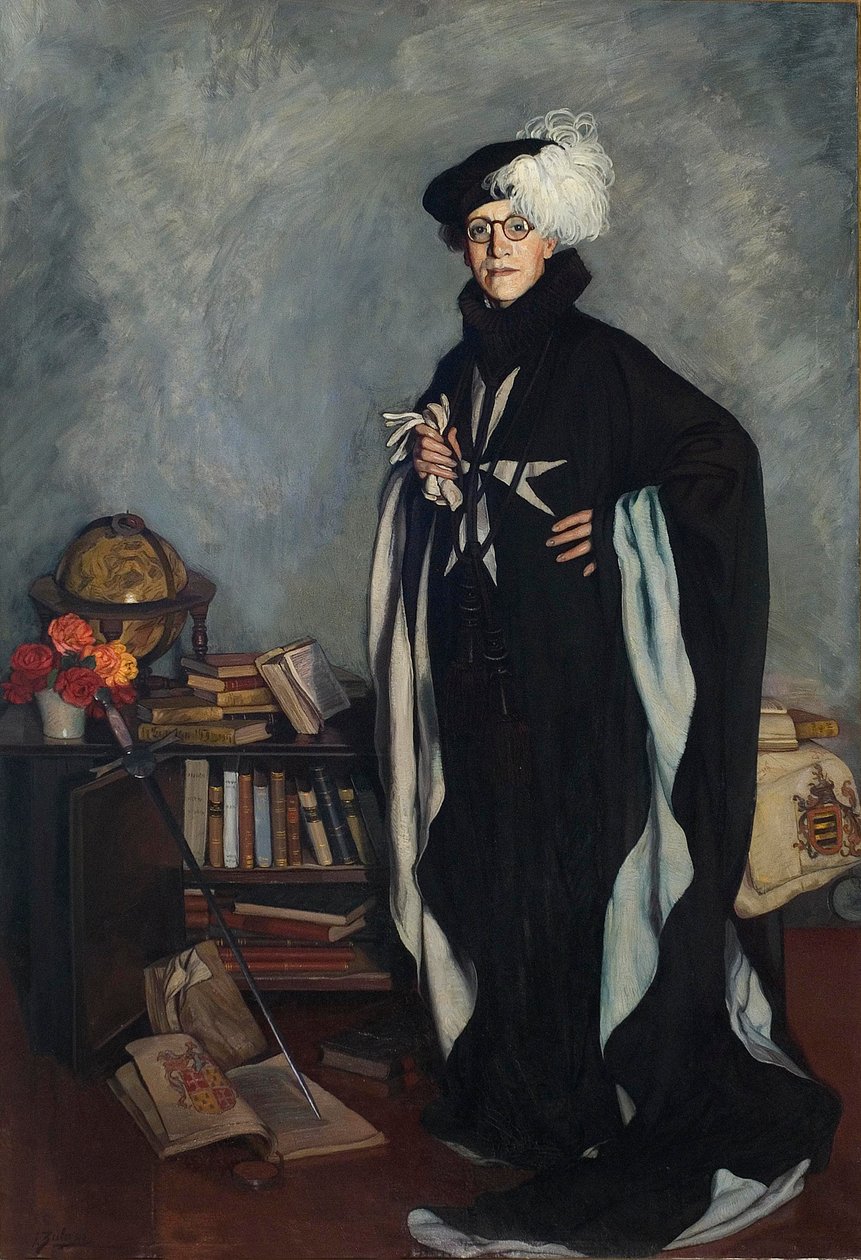 JoséMaríade Huarte和Jaúregui的肖像，1937年。 作者 伊格纳西奥·祖洛加（Ignacio Zuloaga y Zabaleta）