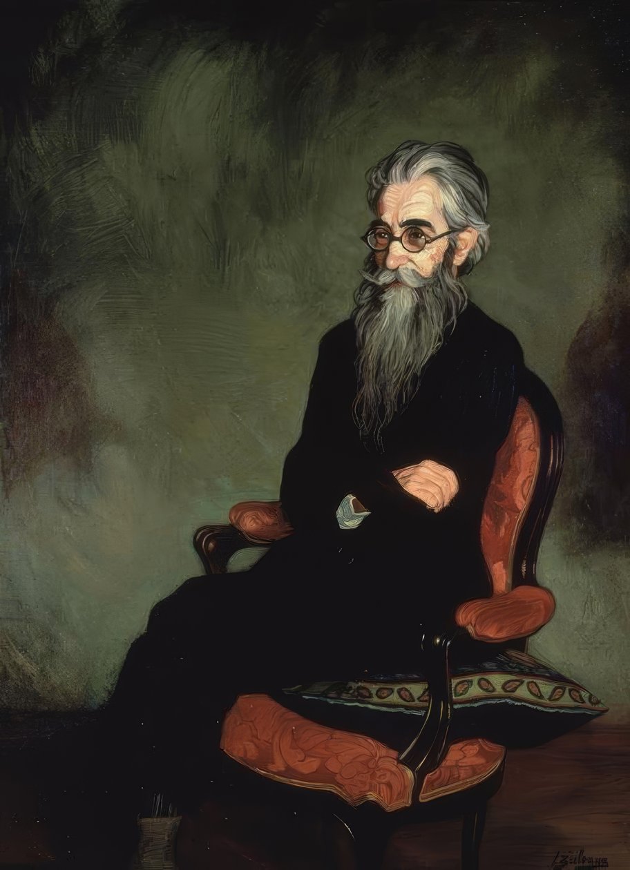 RAMON DEL VALLE-INCLAN肖像-1931年-OLEO - LIENZO-149×109 作者 伊格纳西奥·祖洛加（Ignacio Zuloaga y Zabaleta）