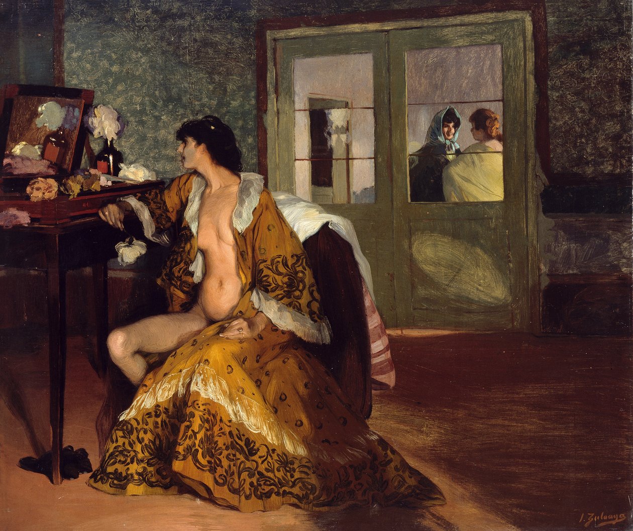Celestina Matchmaker ，1906年。 作者 伊格纳西奥·祖洛阿加·扎巴莱托