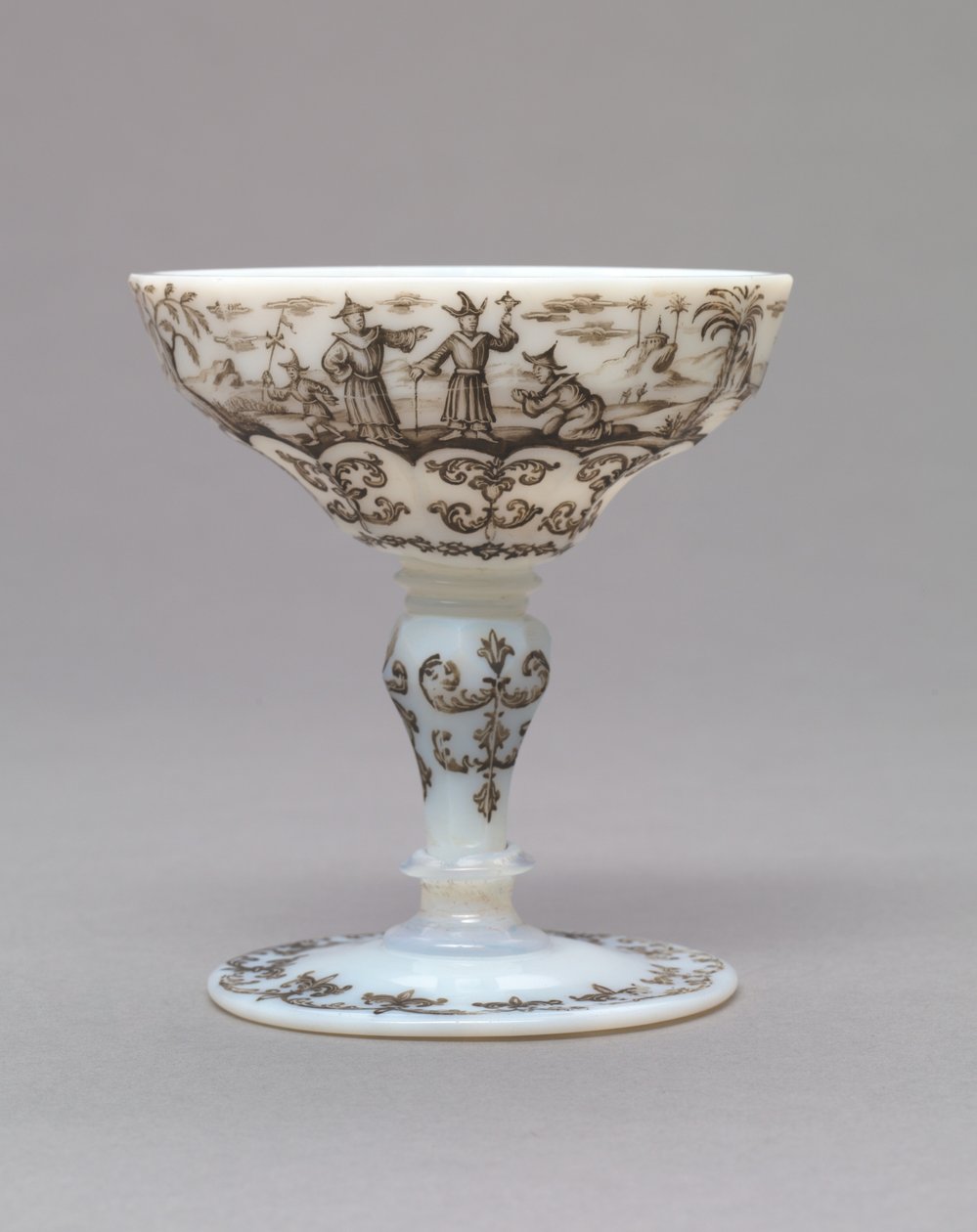 杯，约1735年 作者 伊格纳兹·普雷斯勒（Ignaz Preissler）