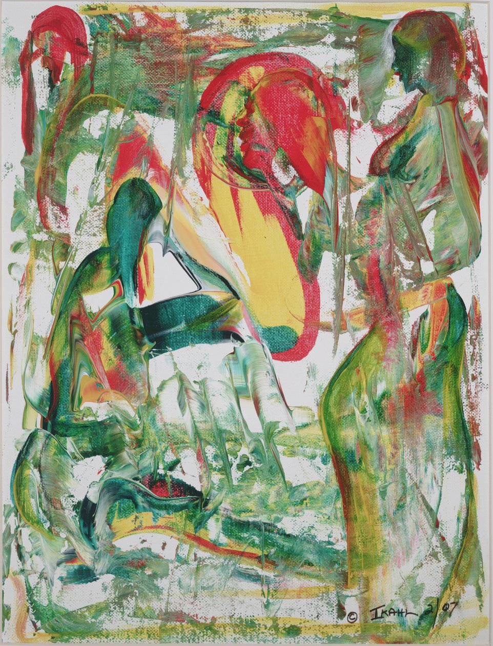 地球危机，2007年（丙烯酸无酸板） 作者 伊卡尔·贝克福德