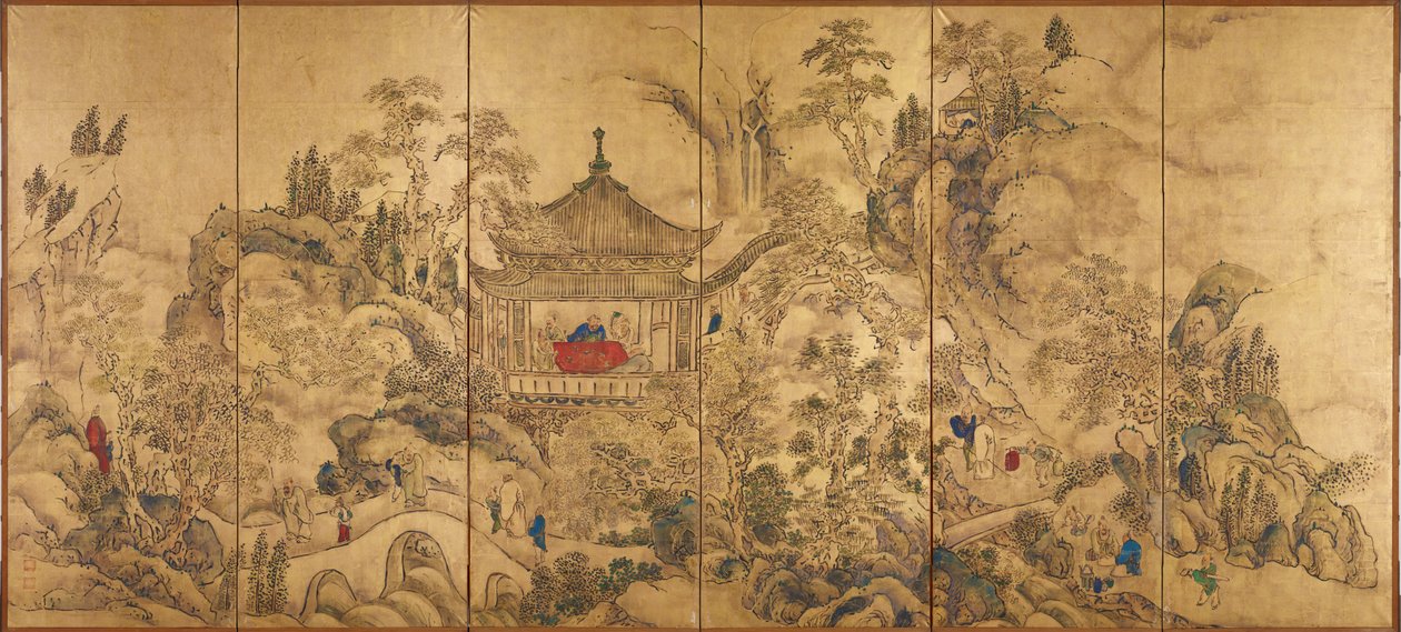 Roukaku Sansui Zu 作者 池之针