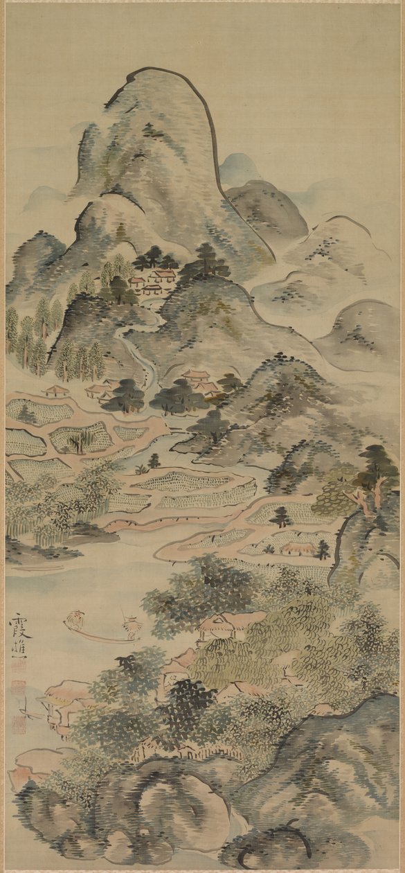 春季垂钓 作者 池大河