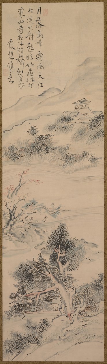 张琦《寒山寺诗》插图 作者 池大河