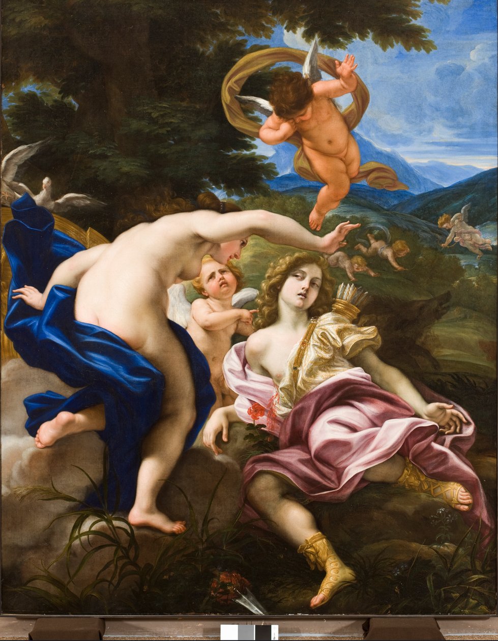 阿多尼斯之死，c.1683-85 作者 伊尔·巴西乔（Il Baciccio）